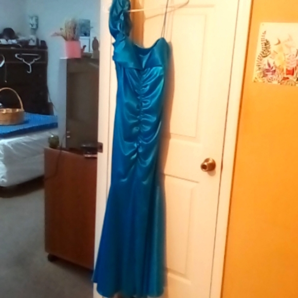 Blue mermaid dress - Picture 1 of 1